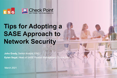 Tips for Adopting a SASE Approach to Network Security