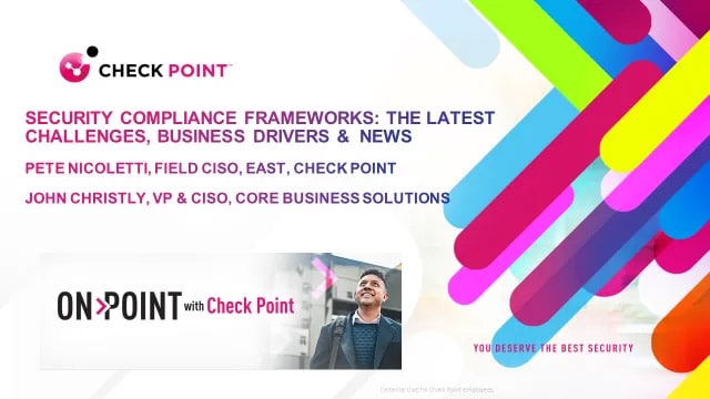 webinar security compliane framework challenges